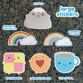 Large Kawaii Vinyl Stickers