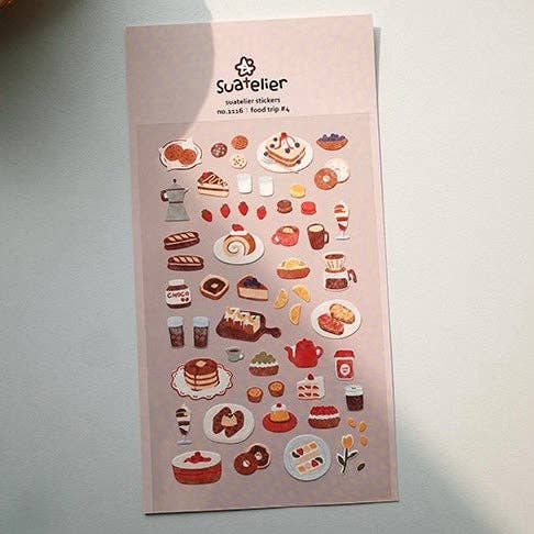 Suatelier | Food Trip Stickers
