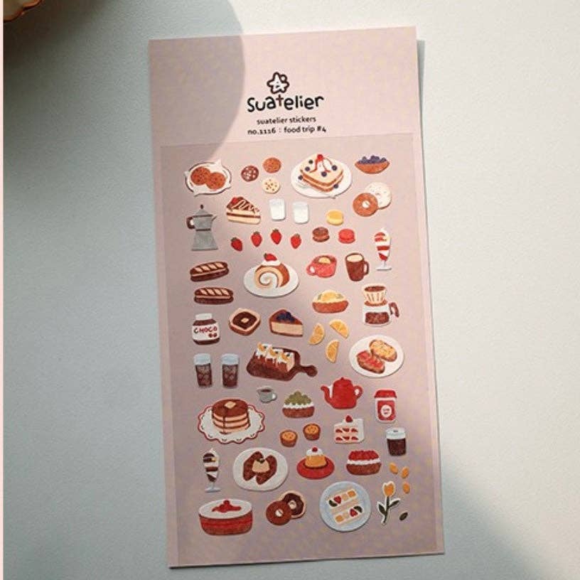 Suatelier | Food Trip Stickers