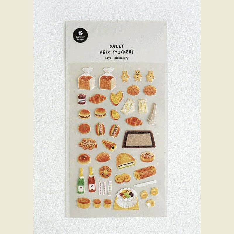 Suatelier | old bakery stickers