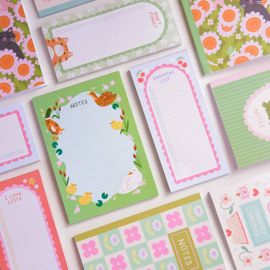 Cute Cherry Shopping List Pad