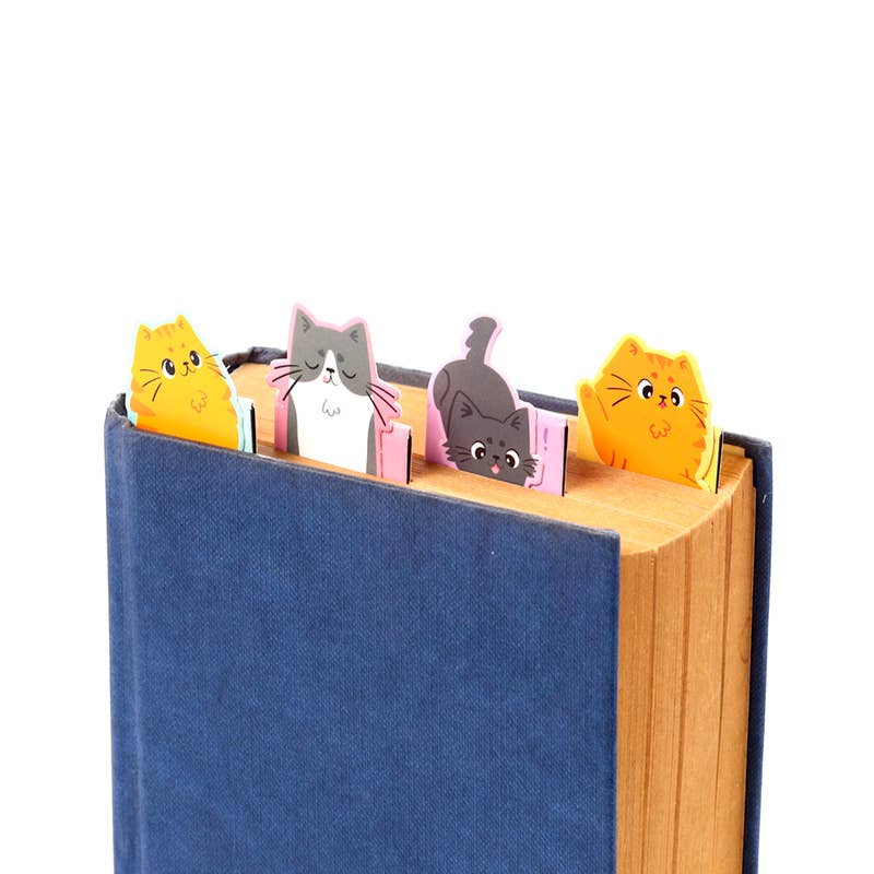 Magnetic Cat Bookmark Set
