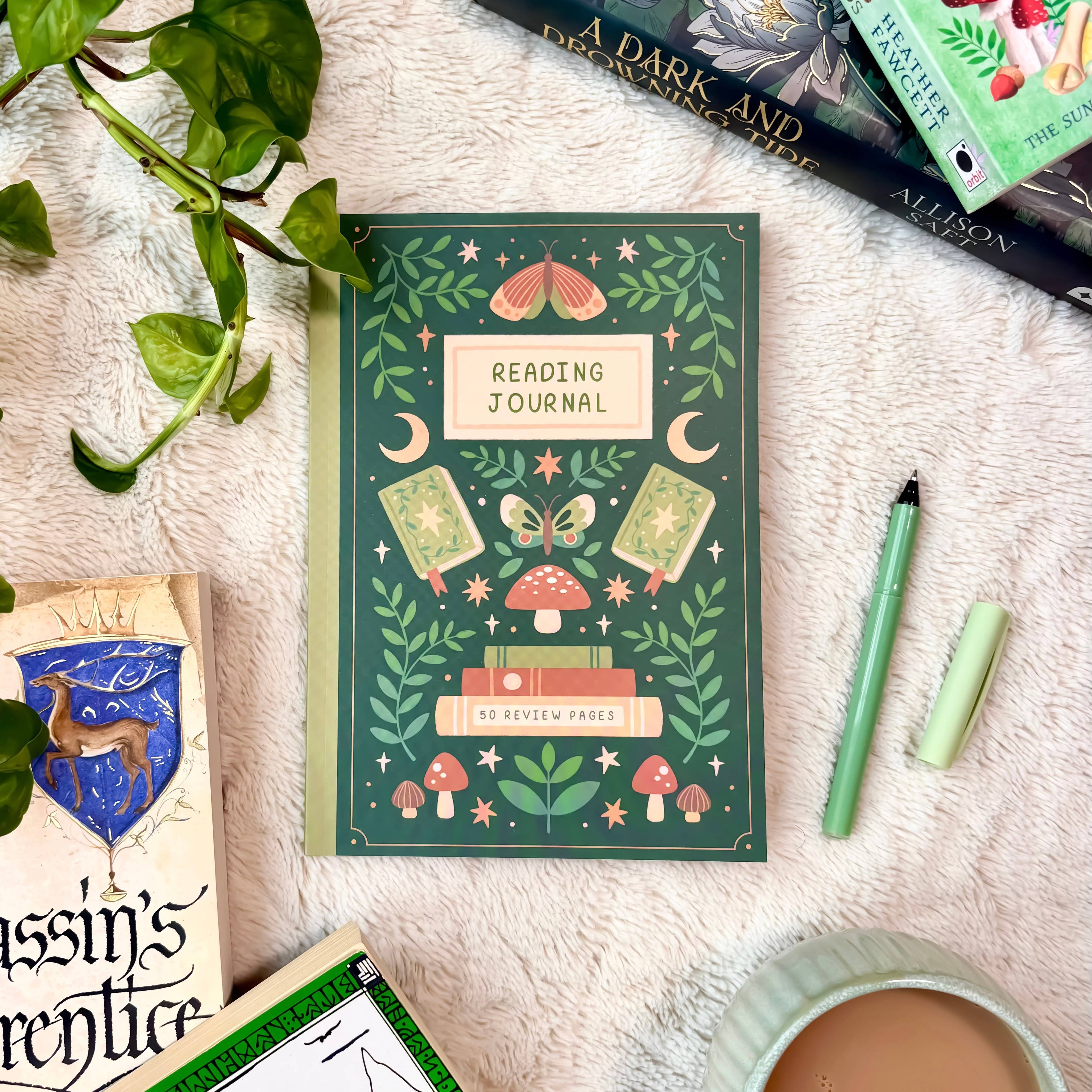 Fantasy Forest Reading Journal