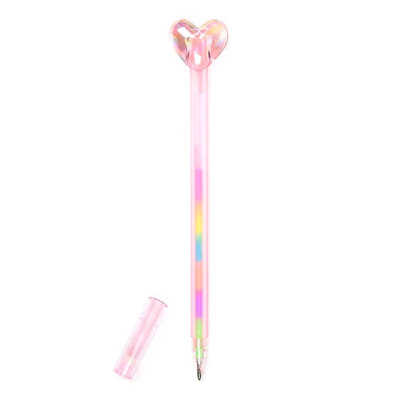 Amore Heart Rainbow Ink Pen