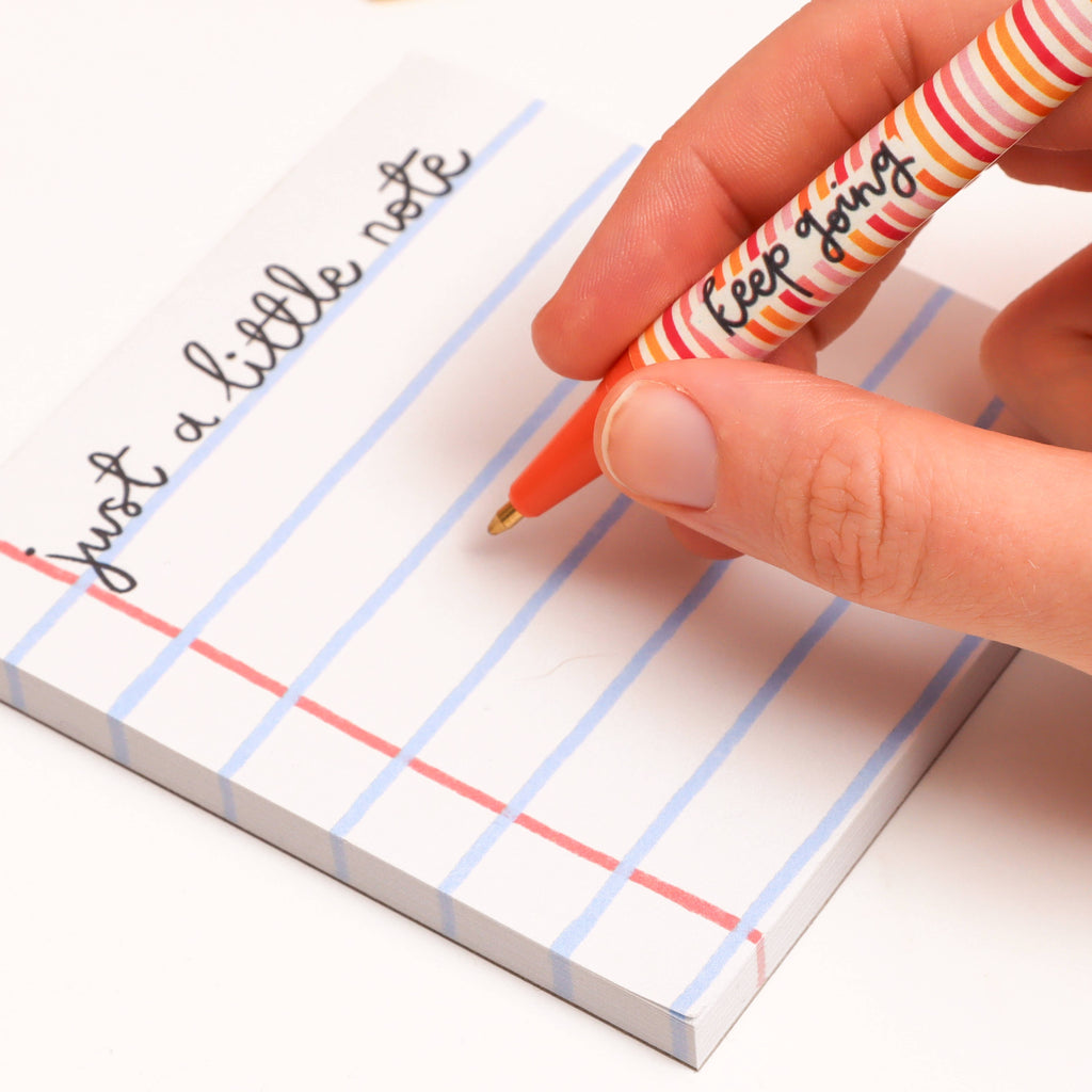 'Just A Little Note' Memo Pad