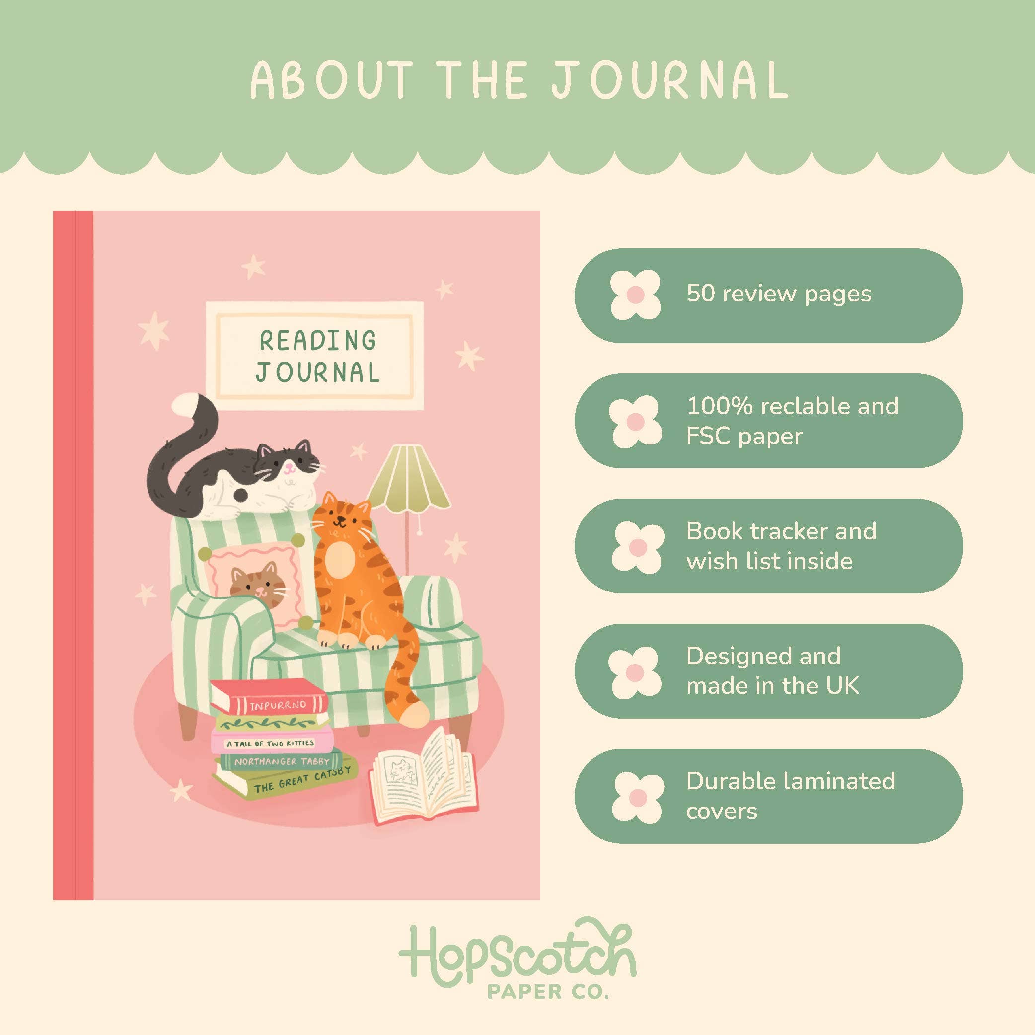 Cats Reading Journal
