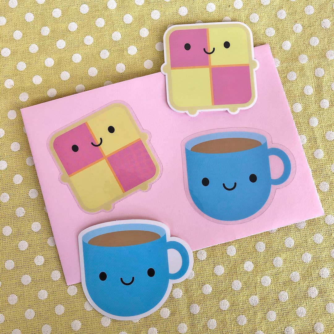 Large Kawaii Vinyl Stickers