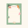 Cat Books Notepad