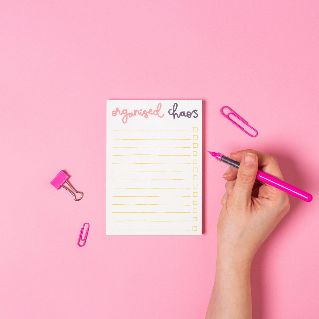 A6 Notepad - Organised Chaos
