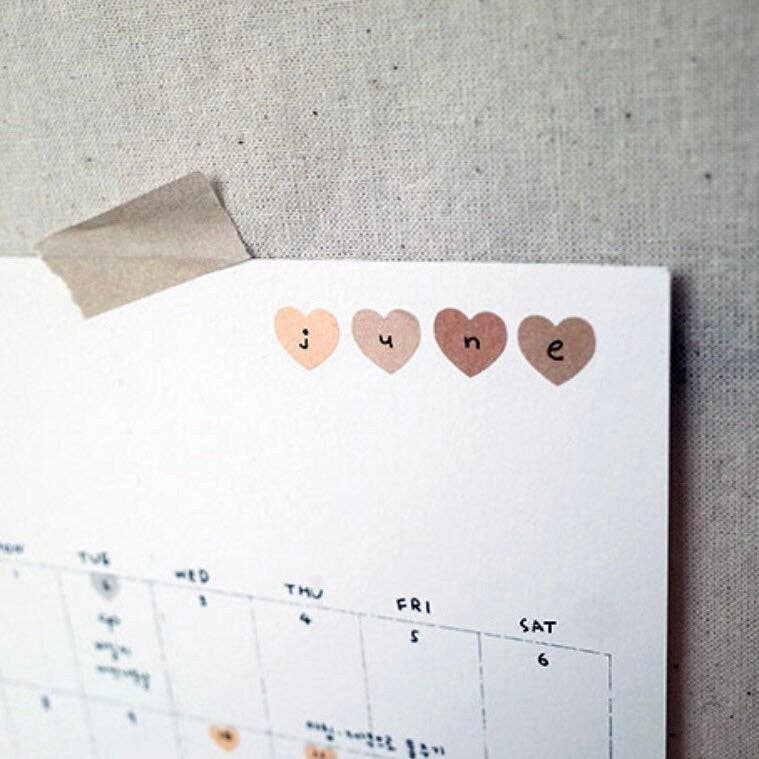 Suatelier | Colourful Heart Stickers