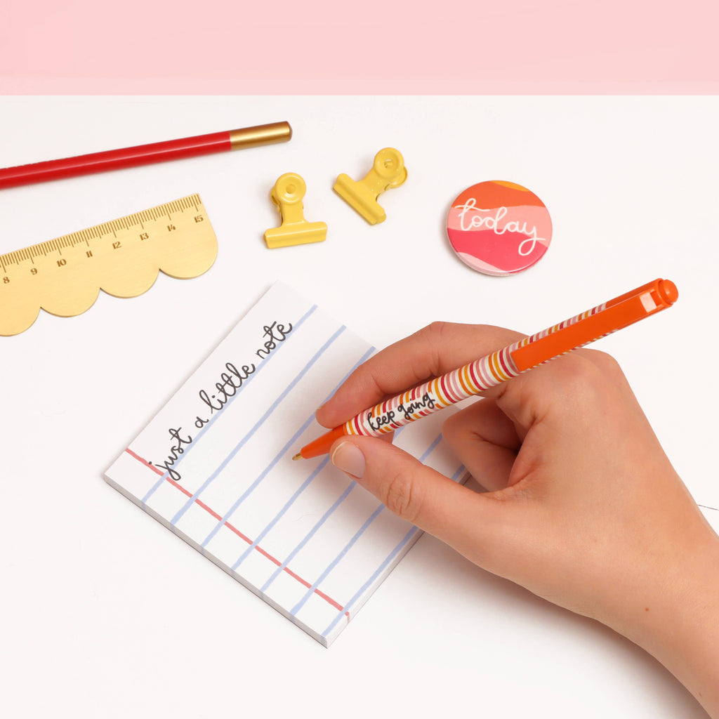 'Just A Little Note' Memo Pad