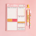 'It's A Plan' A5 Daily Desk Notepad