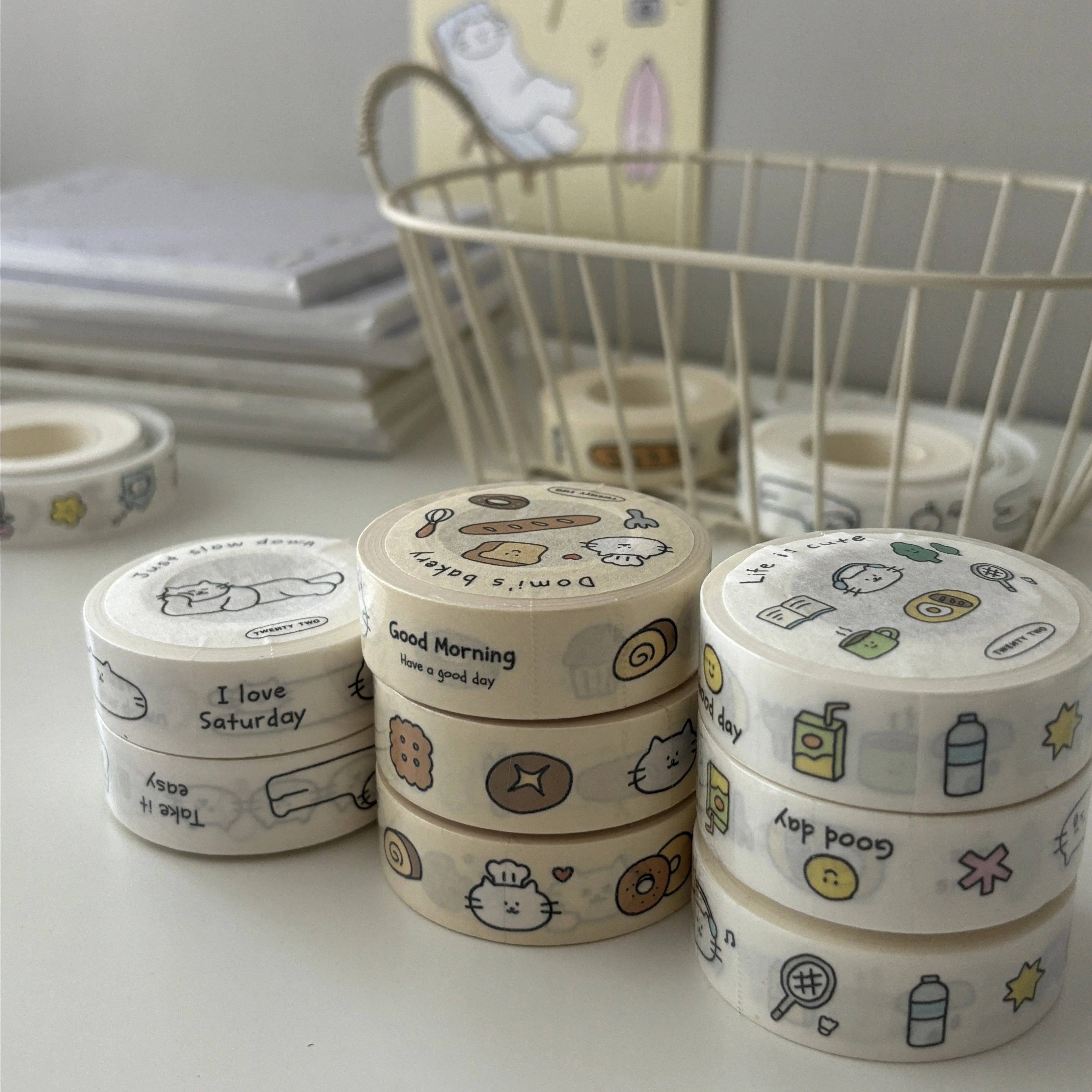 Kitty Washi Tap: Domi's bakery