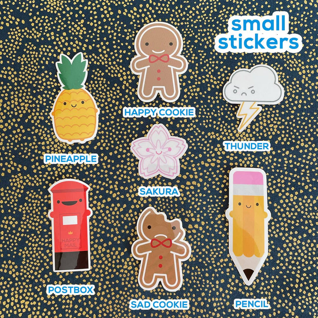 Small Kawaii Vinyl Stickers
