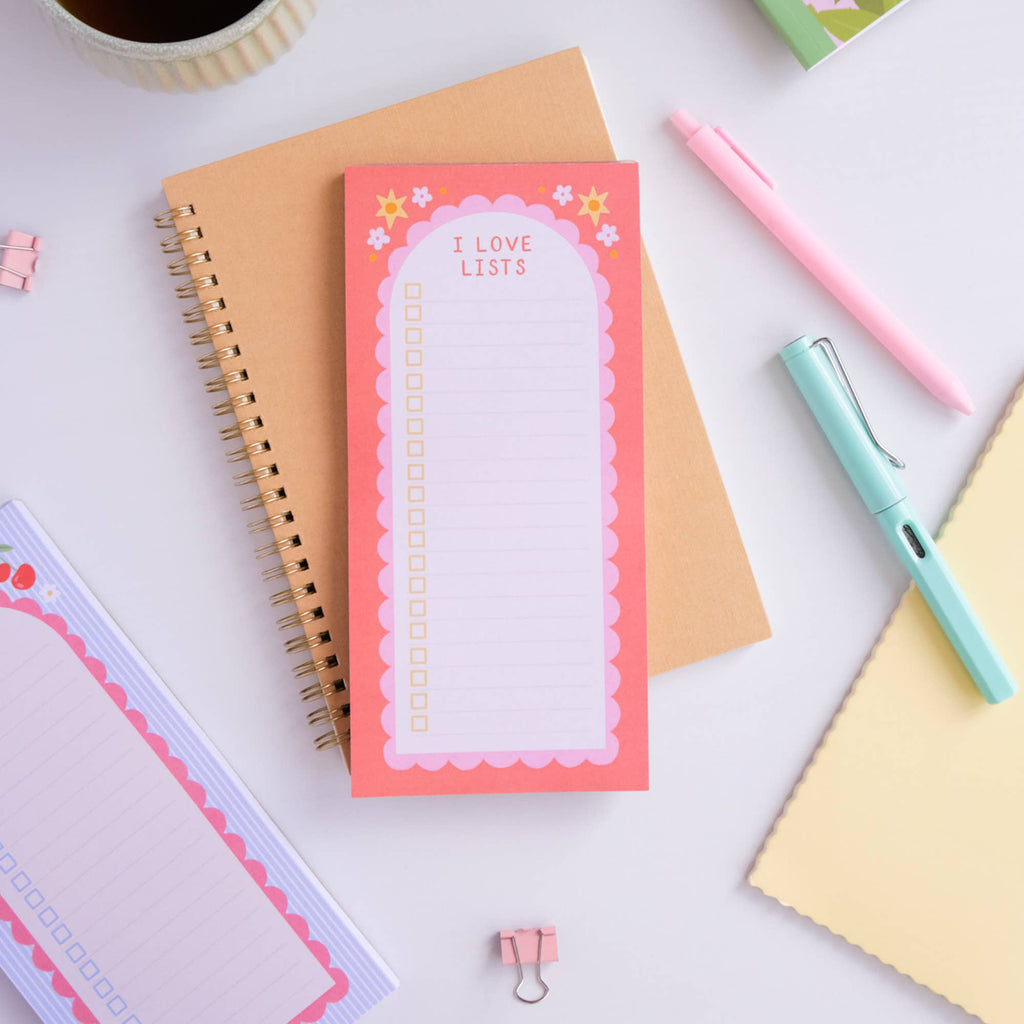 I Love Lists Notepad