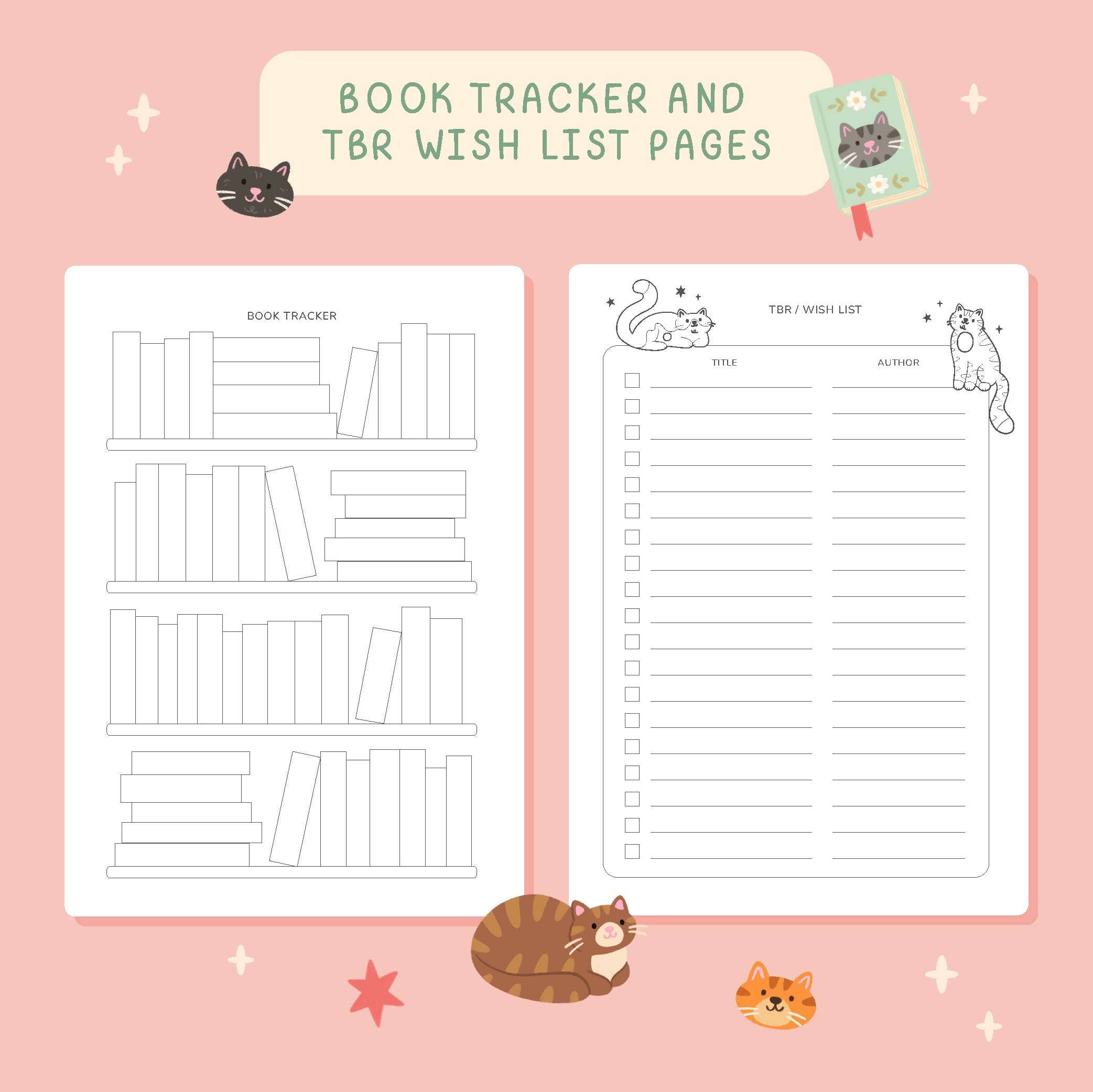 Cats Reading Journal