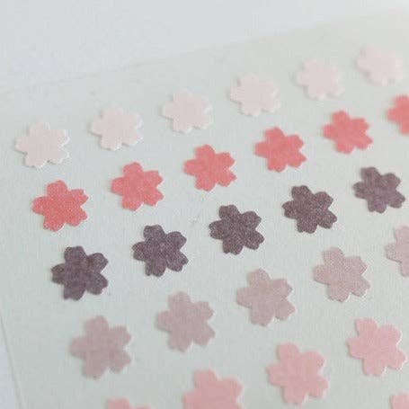 Suatelier |Plain Flower Stickers